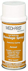 Medique - 3 oz Wound Care Spray - Comes in Aerosol Can, Bandage Spray - USA Tool & Supply