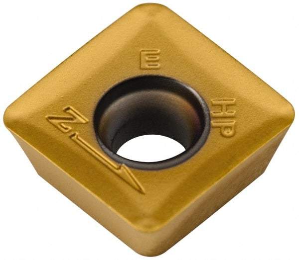 Kennametal - SDPT433 Grade KC725M Carbide Milling Insert - TiN/TiCN/TiN Finish, 3/16" Thick, 1/2" Inscribed Circle, 1.19mm Corner Radius - USA Tool & Supply