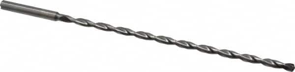 Guhring - 3/16" 135° 2-Flute Solid Carbide Extra Length Drill Bit - USA Tool & Supply