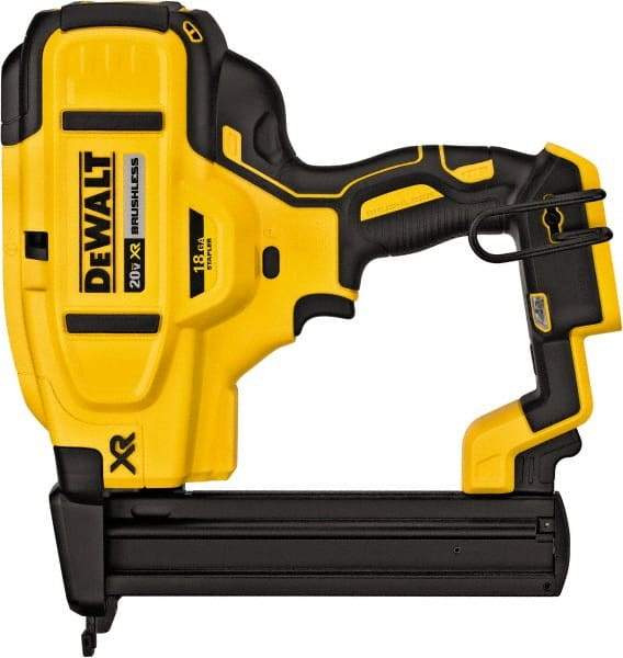 DeWALT - 1/4" Crown, 18 Gauge, 100 Staple Capacity Power Stapler - USA Tool & Supply