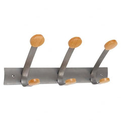 Alba - Coat Racks, Hooks & Shelving Type: Hangers Number of Hooks: 3 - USA Tool & Supply