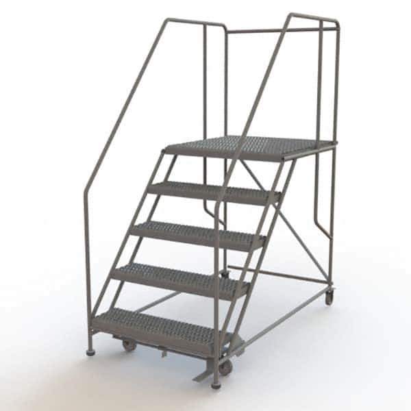 TRI-ARC - Rolling & Wall Mounted Ladders & Platforms Type: Rolling Work Platform Style: Steel Work Platform - USA Tool & Supply