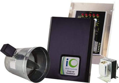 iO HVAC Controls - -30 to 140°F, Vent Damper - 24 VAC, SPST Switch - USA Tool & Supply