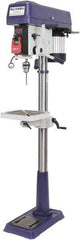 Palmgren - 15" Swing, Step Pulley Drill Press - 16 Speed, 1/2 hp, Single Phase - USA Tool & Supply