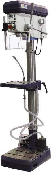 Palmgren - 16" Swing, Variable Speed Pulley Drill Press - 12 Speed, 2 hp, Single Phase - USA Tool & Supply