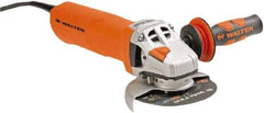 WALTER Surface Technologies - 5" Wheel Diam, 10,500 RPM, Corded Angle & Disc Grinder - 5/8-11 Spindle - USA Tool & Supply