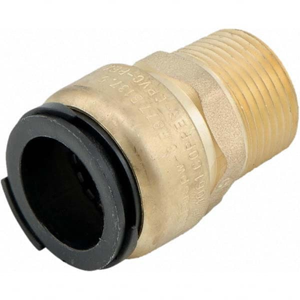 Watts - Metal Push-To-Connect Tube Fittings Type: Adapter Tube Outside Diameter (Inch): 1 - USA Tool & Supply