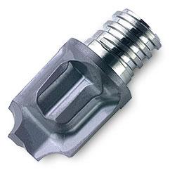45R10009T6RA25 IN2005 S.C. End Mill  - Indexable Milling Cutter - USA Tool & Supply