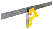 STANLEY® Premium Die-Cast Handle Combination Square – 16" - USA Tool & Supply