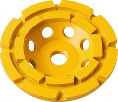 DeWALT - 5" Diam x 5/8" Hole x 1.1" Thick, I Hardness, Surface Grinding Wheel - Diamond, Type 11C9, Medium/Fine Grade - USA Tool & Supply