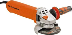 WALTER Surface Technologies - 5" Wheel Diam, 11,000 RPM, Corded Angle & Disc Grinder - 5/8-11 Spindle - USA Tool & Supply