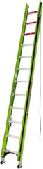 Little Giant Ladder - 24' High, Type IAA Rating, Fiberglass Extension Ladder - 375 Lb Capacity, 22' Working Length - USA Tool & Supply
