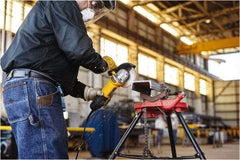 DeWALT - 24 Grit, 4-1/2" Wheel Diam, Type 27 Depressed Center Wheel - Coarse/Medium Grade, Ceramic, N Hardness, 13,300 Max RPM - USA Tool & Supply