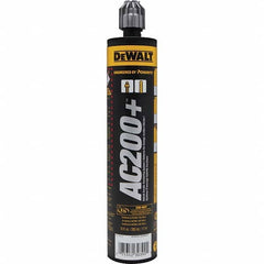 DeWALT Anchors & Fasteners - Anchoring Adhesives Adhesive Material: Acrylic Volume (fl. oz.): 9.50 - USA Tool & Supply