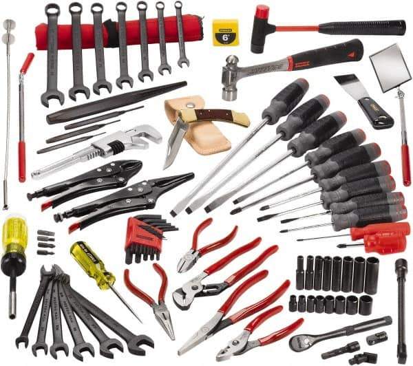 Proto - 84 Piece 1/4" Drive Master Tool Set - USA Tool & Supply