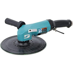 Dynabrade - 9" Max Disc, 6,500 RPM, Pneumatic Handheld Disc Sander - 115 CFM, 1/2 NPT Inlet, 2.8 hp, 90 psi - USA Tool & Supply
