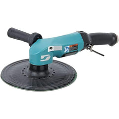 Dynabrade - 9" Max Disc, 6,500 RPM, Pneumatic Handheld Disc Sander - 115 CFM, 1/2 NPT Inlet, 2.8 hp, 90 psi - USA Tool & Supply