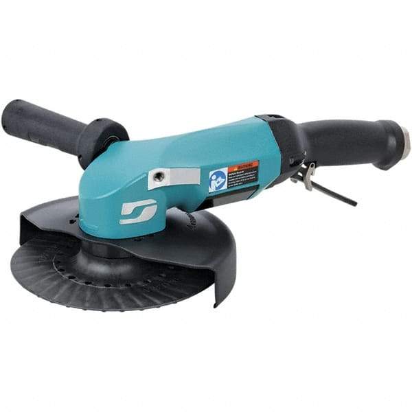 Dynabrade - 7" Max Disc, 8,500 RPM, Pneumatic Handheld Disc Sander - 115 CFM, 1/2 NPT Inlet, 2.8 hp, 90 psi - USA Tool & Supply