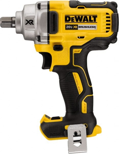 DeWALT - 1/2" Drive 20 Volt Mid-Handle Cordless Impact Wrench & Ratchet - USA Tool & Supply