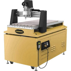 Powermatic - Single Phase, 24,000 RPM, 230 Volt, CNC Mill Drill Machine - 39-11/64" Long x 28-25/64" Wide Table - USA Tool & Supply