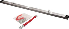 Sweepex - 48" Long Magnetic Sweeper Bar - 2" Wide x 2" High, 1 to 2" Clearance - USA Tool & Supply