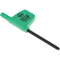 Wiha - IP9 Torx Plus Key - Flag-Style, 40mm Length Under Head, 2.9" OAL - USA Tool & Supply