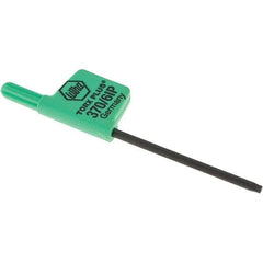 Wiha - IP6 Torx Plus Key - Flag-Style, 35mm Length Under Head, 2.6" OAL - USA Tool & Supply