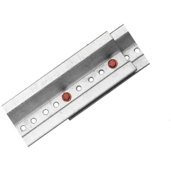 Nucor - Galvanized Traffic Sign Mounting Hardware - Steel, Silver - USA Tool & Supply