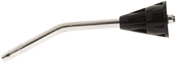 CEJN - Blow Gun Angled Short Tube Nozzle - 1/4 NPT, 4" Long - USA Tool & Supply