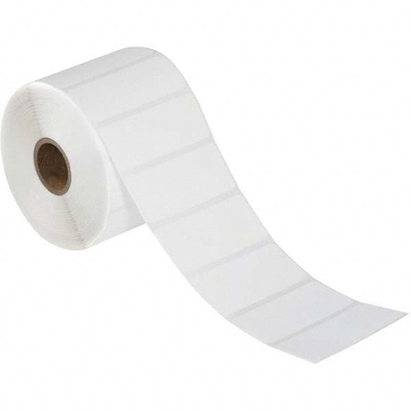 Value Collection - Pack of 12 Rolls, 1,310 Labels per Roll, 3" x 1" White Paper Thermal Labels - USA Tool & Supply