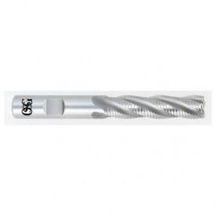 1-1/4 x 1-1/4 x 2 x 4-1/2 6 Fl HSS-CO Roughing Center Cutting End Mill -  Bright - USA Tool & Supply