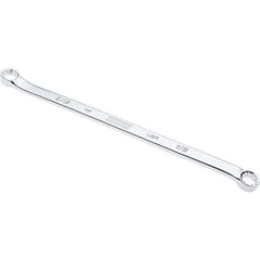 Proto - 1/2" x 9/16" 12 Point Box Wrench - Double End, 53/64" Head Diam x 3/8" Head Thickness, 11-35/64" OAL, Steel, Polished Finish, 15° Offset - USA Tool & Supply