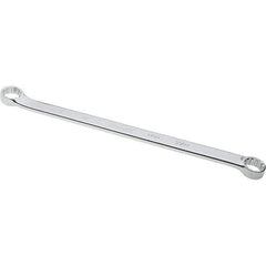 Proto - 7/8" x 1" 12 Point Spline Box Wrench - Double End, 1-17/64" Head Diam x 1-29/64" Head Thickness, 17-3/32" OAL, Steel, Polished Finish, 15° Offset - USA Tool & Supply