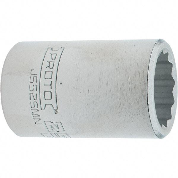 Proto - 3/4" Drive, Standard Hand Socket - 12 Points, 2.307" OAL, Steel, Full Polish Finish - USA Tool & Supply
