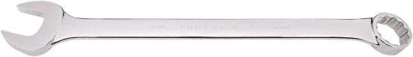 Proto - 36mm 12 Point Combination Wrench - 15° Offset Angle, 15-7/8" OAL, Steel, Full Polish Finish - USA Tool & Supply
