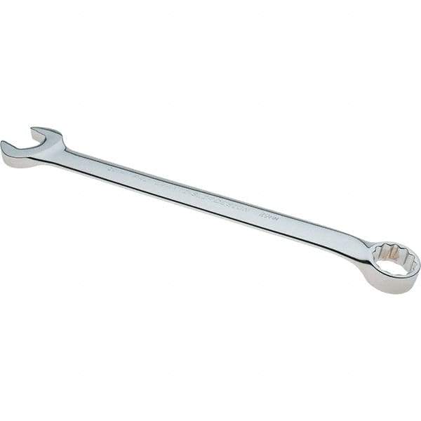 Proto - 29mm 12 Point Combination Wrench - 15° Offset Angle, 15-55/64" OAL, Steel, Full Polish Finish - USA Tool & Supply