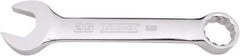 Proto - 25mm 12 Point Combination Wrench - 15° Offset Angle, 8-13/32" OAL, Steel, Full Polish Finish - USA Tool & Supply