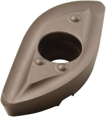 Seco - 218.21060 ME03 Grade MS2050 Carbide Milling Insert - TiAlN/NbN Finish, 0.09" Thick, 0.2" Inscribed Circle, 6mm Corner Radius - USA Tool & Supply