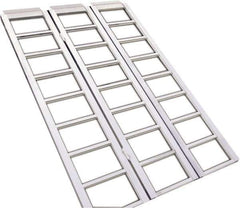 Erickson Manufacturing - 69" Long x 45" Wide, 1,500 Lb Capacity, Foldable Truck Ramp - Aluminum, For All Vehicles - USA Tool & Supply