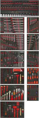 Proto - 613 Piece Master Tool Set - Comes in Workstation - USA Tool & Supply