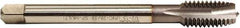 Emuge - 1/2-13 UNC, 3 Flute, TiCN Finish, HSS-E Spiral Point Tap - Plug Chamfer, Right Hand Thread, 4.331" OAL, 0.984" Thread Length, 0.367" Shank Diam, 2B/3B Class of Fit - Exact Industrial Supply