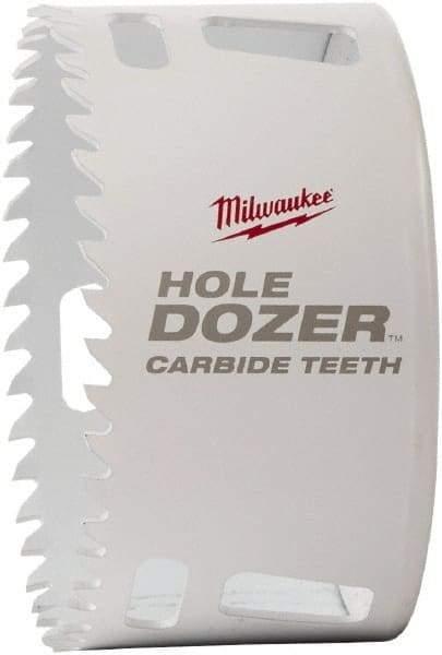 Milwaukee Tool - 3" Diam, 1-5/8" Cutting Depth, Hole Saw - Carbide-Tipped Saw, Toothed Edge - USA Tool & Supply