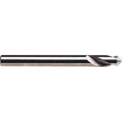 Emuge - 1/2" Body Diam, 90°, 3" OAL, Solid Carbide Spotting Drill - USA Tool & Supply