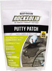 Rust-Oleum - 3 Lb Bag Concrete Putty Patch - Concrete Gray, 1.5 Sq Ft Coverage - USA Tool & Supply