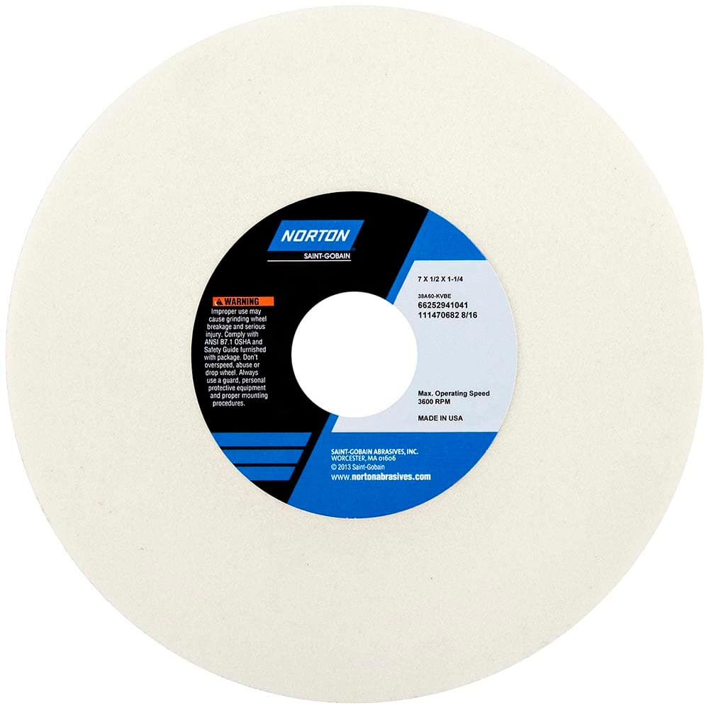 Norton - Tool & Cutter Grinding Wheels Wheel Type: Type 1 Wheel Diameter (Inch): 7 - USA Tool & Supply