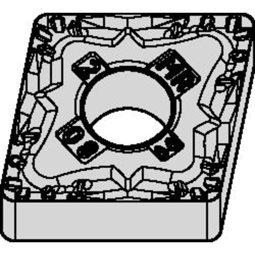 CNMG 433 Double-sided|G WP35CT, 3/64″ Corner Radius, 3/16″ Thick, 1/2″ Inscribed Circle, TiN, Turning Indexable Insert - USA Tool & Supply