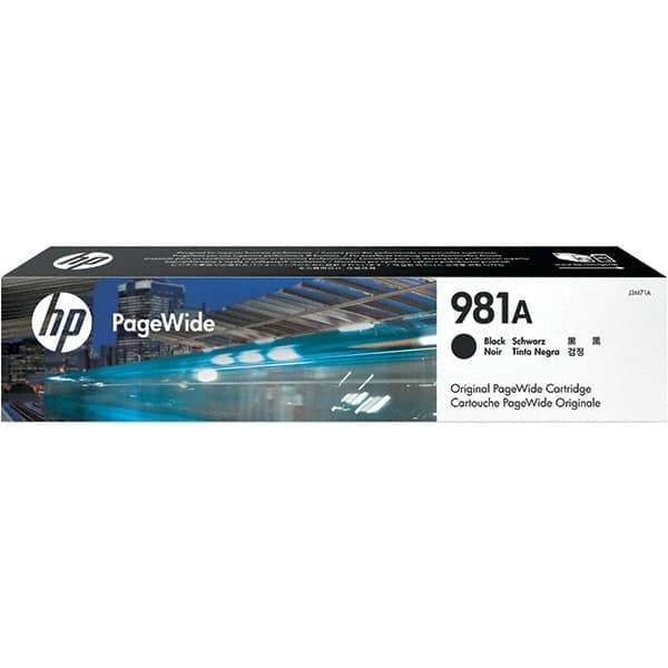 Hewlett-Packard - Black Ink Cartridge - Use with HP PageWide Enterprise Color 556, 586 - USA Tool & Supply