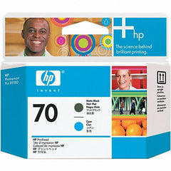 Hewlett-Packard - Black & Cyan Printhead - Use with HP Designjet Z2100 - USA Tool & Supply