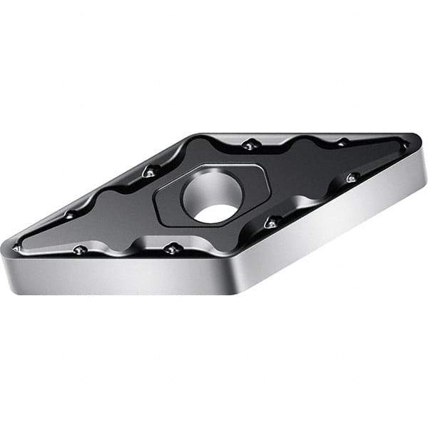 Walter - VNMG331 MM5 Grade WSM30S Carbide Turning Insert - TiALN/Al2O3 Finish, 35° Diamond, 3/8" Inscr Circle, 3/16" Thick, 0.016" Corner Radius - USA Tool & Supply