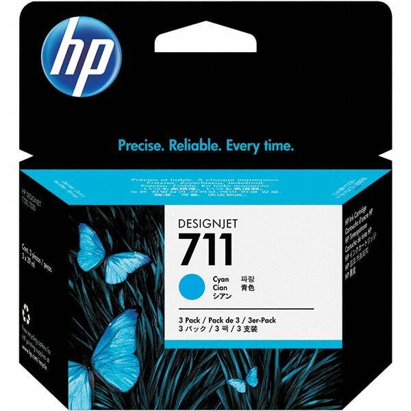 Hewlett-Packard - Cyan Ink Cartridge - Use with HP Designjet T520 ePrinter - USA Tool & Supply